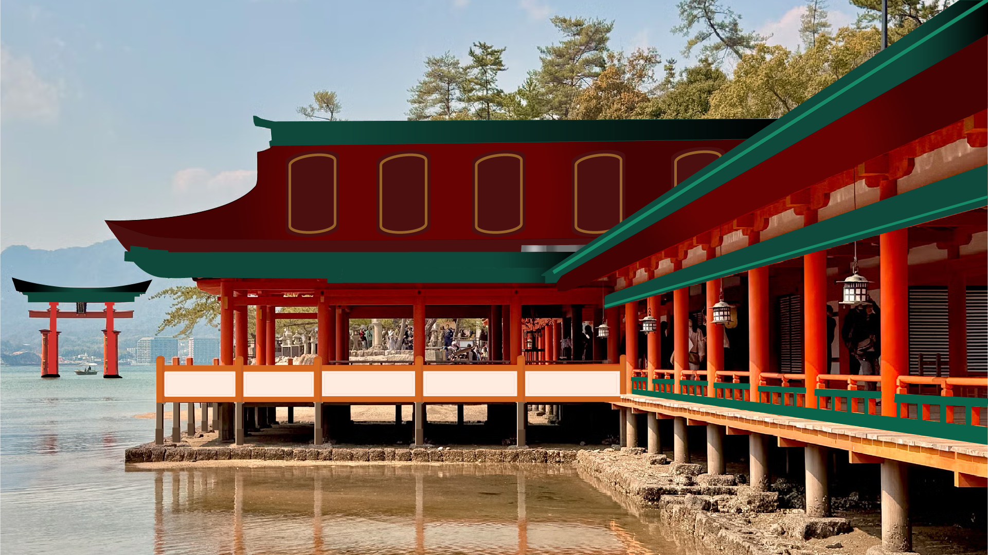 Japanese Home Illustration